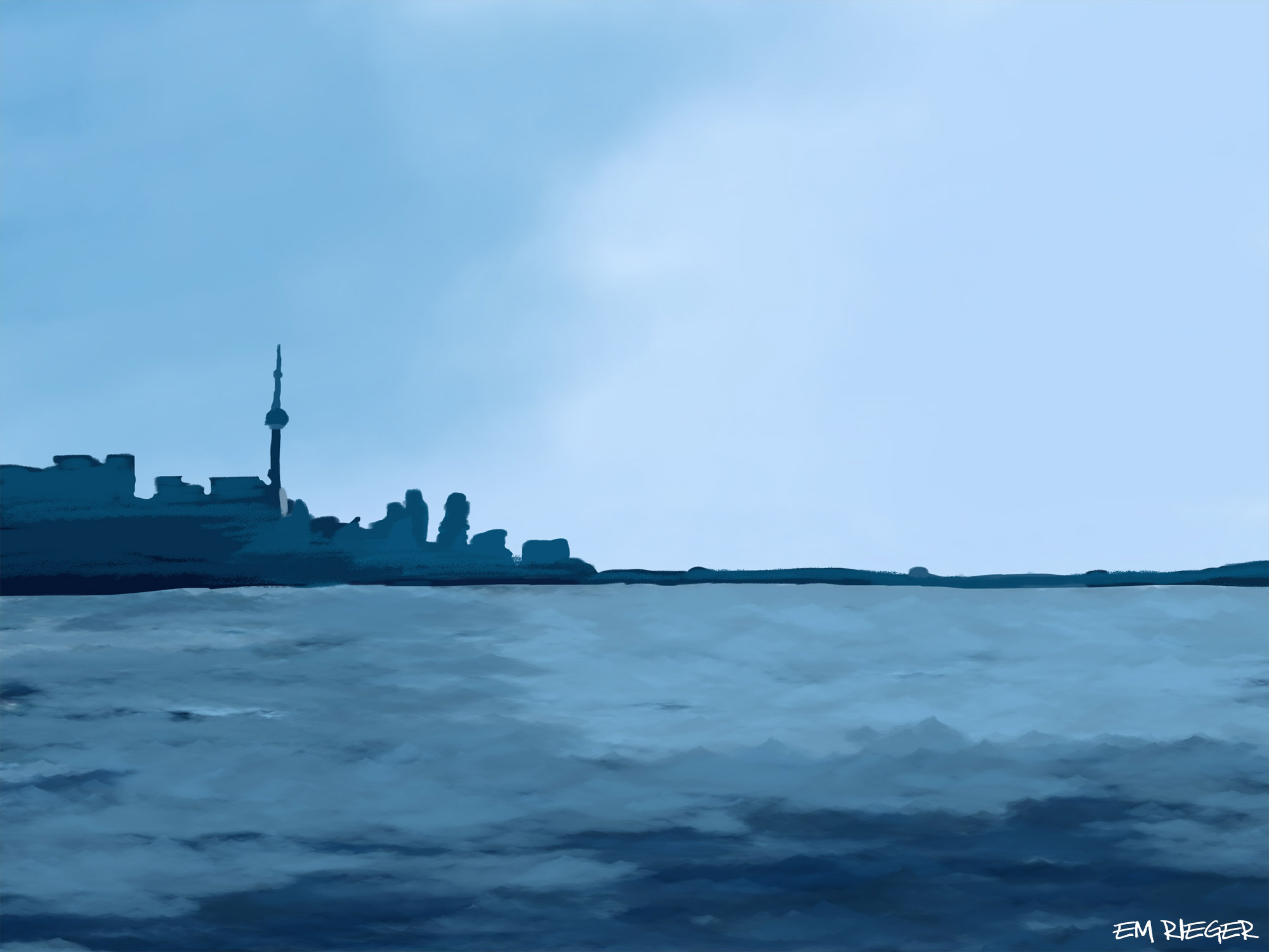 Toronto Love Painting